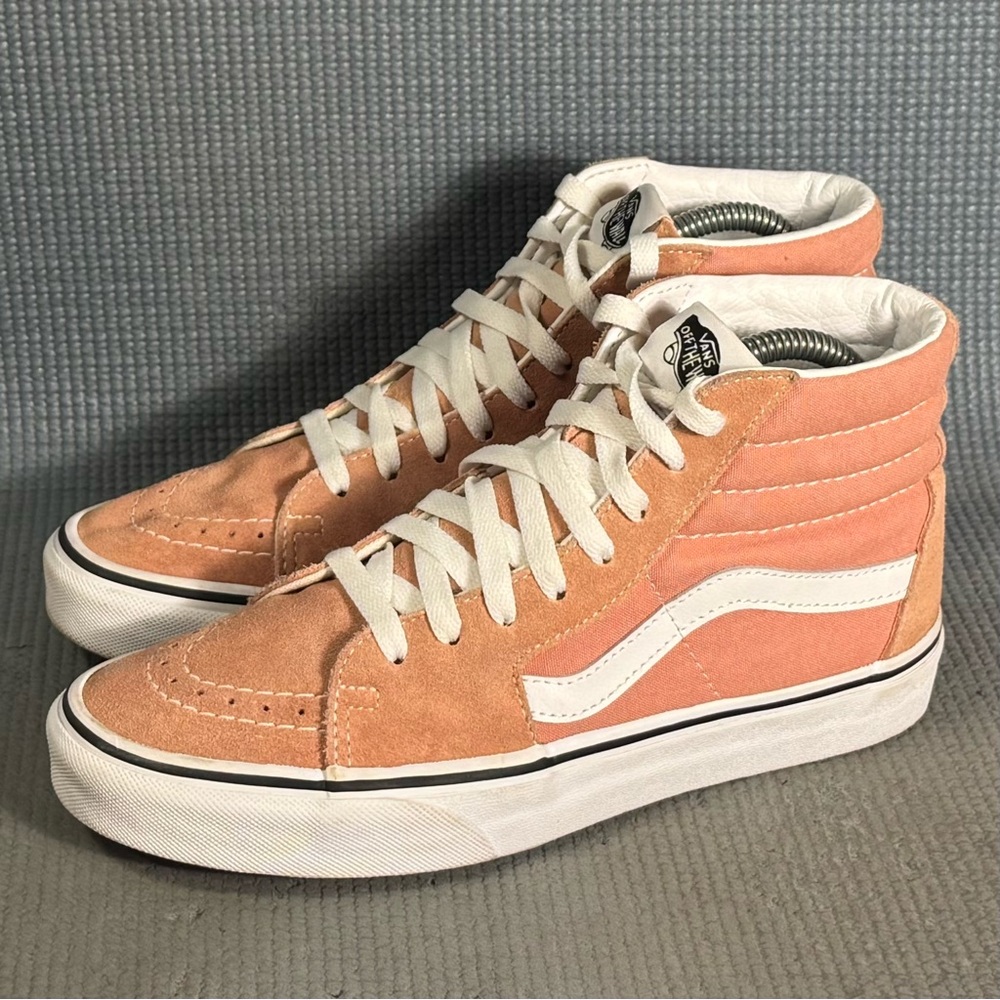 Vans Old Skool Sk8-Hi 'Mahogany‎ Rose' Sneakers Women’s Size 8 - Picture 2 of 9